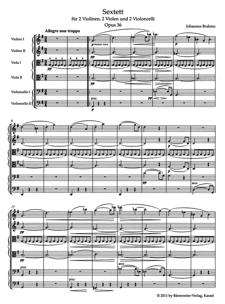 Sextet G Op.36